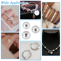 90 pz 3 stili 925 perline in argento sterling&nbsp;STER-PH0005-17