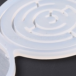 Diy flacher runder Lutscher zur Herstellung lebensmittelechter Silikonformen&nbsp;LS-DIY-E051-03