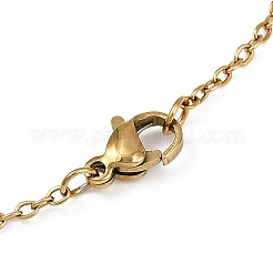 Collane con ciondolo a forma di stella&nbsp;NJEW-MZ00114-02