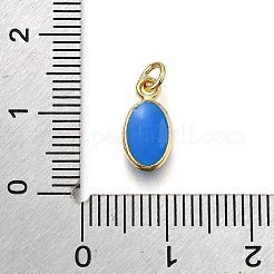 Messing Emaille Anhänger / charms&nbsp;KK-C106-05G