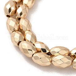 Fili di perline di ematite sintetica magnetica elettrolitica elettrolitica&nbsp;G-P518-03A
