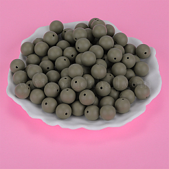 Perles focales rondes en silicone&nbsp;SI-JX0046A-113