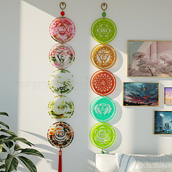Méditation yoga pendentifs tapis de tasse moules en silicone&nbsp;DIY-B056-02A