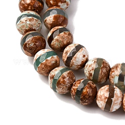 Perline dzi stile tibetano fili&nbsp;G-I386-A01-8mm-01-A