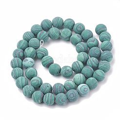 Perline malachite fili sintetici&nbsp;G-T106-201