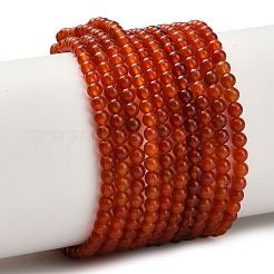 Natürlichen Karneol-Perlen Stränge&nbsp;G-Z116-A22-3mm