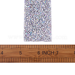 Glitzerharz Hotfix Strass (Schmelzkleber auf der Rückseite)&nbsp;OCOR-TA0002-02-40mm
