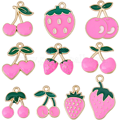 40 pièces 10 styles pendentifs en alliage de zinc&nbsp;ENAM-SC0007-67