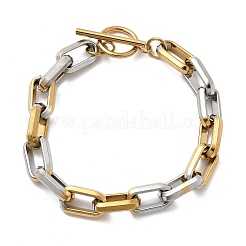 304 Edelstahl-Kabelkettenarmbänder für Damen&nbsp;BJEW-D377-01E