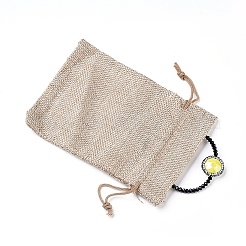 Facettierte Rondelle Glas geflochtene Perlen Armbänder&nbsp;BJEW-JB04808-M