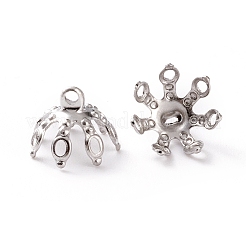 Perle pendenti in ottone con cappuccio&nbsp;KK-H739-19P