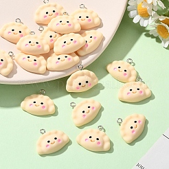 20pcs pendentifs en résine opaque&nbsp;RESI-YW0004-50