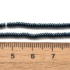 Galvanisierte synthetische nichtmagnetische Hämatitperlenstränge&nbsp;X-G-L613-G01-01C