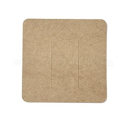Quadratische Haarspangen-Anzeigekarten aus Papier&nbsp;LS-DIY-B061-01A-06