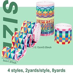 8 Yards 4 Stile elastisches Nylonband&nbsp;OCOR-FG0001-22