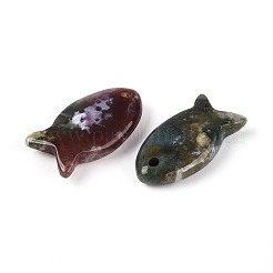 Natur Indien Achat Anhänger&nbsp;G-N342-106E