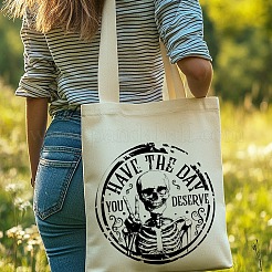 Tragetaschen aus Canvas für Damen&nbsp;ABAG-WH0056-004