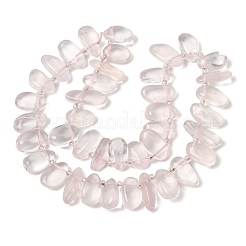 Chapelets de perles en quartz rose naturel&nbsp;GG-CBADF20-A07