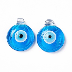 Handmade lampwork Parfümflasche Anhänger&nbsp;LAMP-H062-01B
