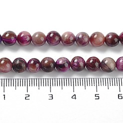 Brins de perles naturelles en œil de tigre arc-en-ciel&nbsp;G-NH0002-A01-A01