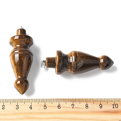 Natürlichen Tigerauge Anhänger&nbsp;G-C187-01A
