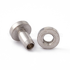 Tapones para los oídos de acero inoxidable 304 que no se deslustran&nbsp;EJEW-G317-01E-P