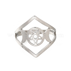 Anelli in acciaio inossidabile 304 per donna&nbsp;RJEW-S238-10P