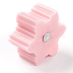 Velas sin humo de aromaterapia en forma de copo de nieve&nbsp;DIY-C001-01B