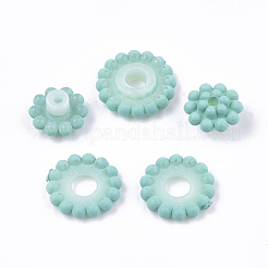 Gummierten Stil Acryl-Perlen&nbsp;MACR-T022-02B