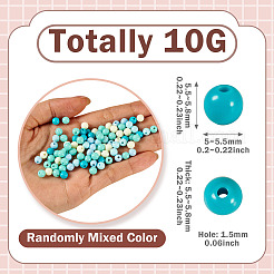 10 g de perles acryliques opaques&nbsp;SACR-TADJ0001-03H