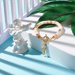 Charm-Armband zum Thema Meeresorganismen&nbsp;BJEW-JB07203