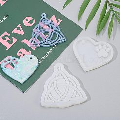 DIY Silikon Anhänger Formen&nbsp;DIY-OC0003-07