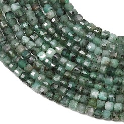 Fili di perline smeraldi naturali&nbsp;G-B175-C04-2x2mm