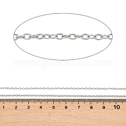 Collane a catena in acciaio inossidabile 304 anti-ossidazione&nbsp;NJEW-M176-14-A
