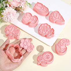 Cortadores de galletas de plástico PP para el día de San Valentín&nbsp;DIY-HY0003-56B