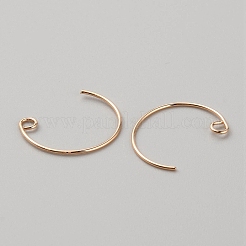 Ganci di orecchini in ottone&nbsp;LS-KK-WH0044-141C-G