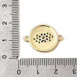 Dijes de conector de circonio cúbico micro pavé de latón&nbsp;KK-H267-066G