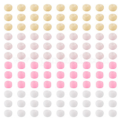 2132pcs 4 colores 8/0 cuentas de semillas de vidrio opaco&nbsp;SEED-TADJ0001-03