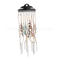 12 Stück 12 Farben natürliche und synthetische Edelstein-Charm-Armbänder für Männer und Frauen&nbsp;BJEW-G743-03