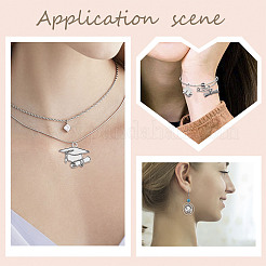 50pcs 5 pendentifs en alliage de style tibétain&nbsp;FIND-SC0003-70