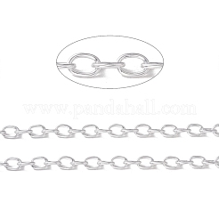 Chaînes porte-câbles en aluminium à oxydation ovale&nbsp;CHA-G001-05S