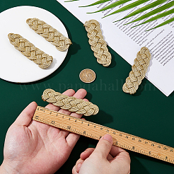 8 épaulettes en polyester&nbsp;DIY-FH0008-91A