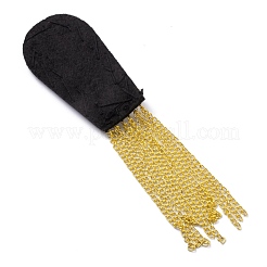 Mode-Quasten-Epaulette aus Kunststoff&nbsp;DIY-WH0258-254A