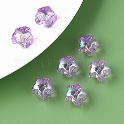 Boutons acryliques transparents 1 trou&nbsp;MACR-S373-129-C06