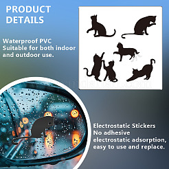 1 Stück wasserdichte elektrostatische PVC-Aufkleber&nbsp;DIY-OC0013-20B