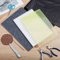 1 Stück Polyurethanplatten & 1 Stück Kunststoffplatten & 1 Stück Filzstoff&nbsp;DIY-BC0014-38