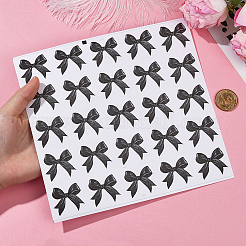 Bowknot-PP-Aufkleber&nbsp;DIY-WH20007-281B