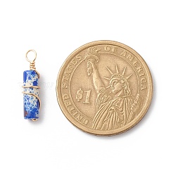 Pendentifs en jaspe impérial naturel&nbsp;PALLOY-JF01817-08