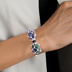 Cordon en nylon tressé ajustable pochette en macramé fabrication de bracelet&nbsp;AJEW-SW00013-16