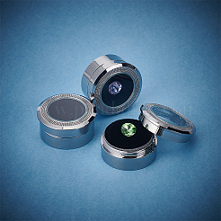 Legierung schmuck geschenkboxen&nbsp;LS-OBOX-WH0007-17B